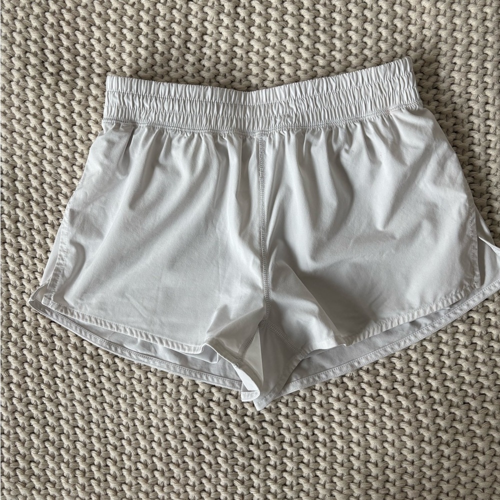 Aritzia Women's Athletic White Shorts
